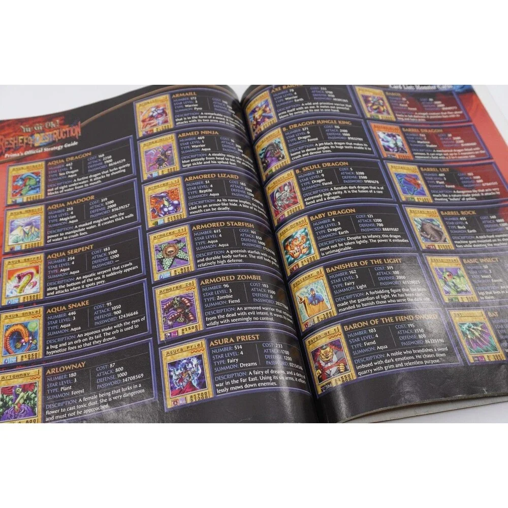 Yu-Gi-Oh! Reshef of Destruction Prima Official Strategy Guide Gameboy Advance